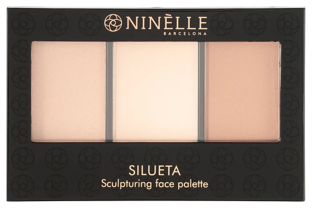 Палетка для скульптурирования лица Silueta  Ninelle