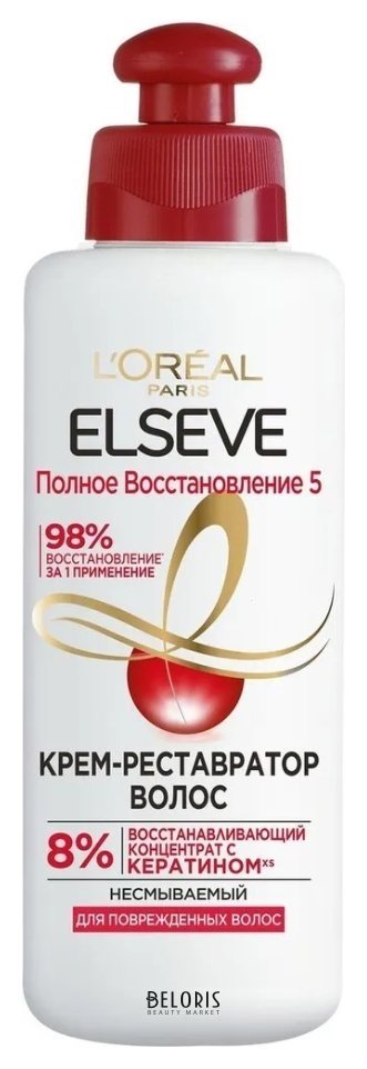 Крем-реставратор для поврежденных волос Полное восстановление 5 L'Oreal Elseve