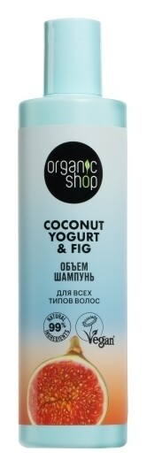 Шампунь для всех типов волос Объем  Organic Shop
