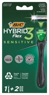 Бритва мужская Hybrid 3 Flex Sensitive BIC