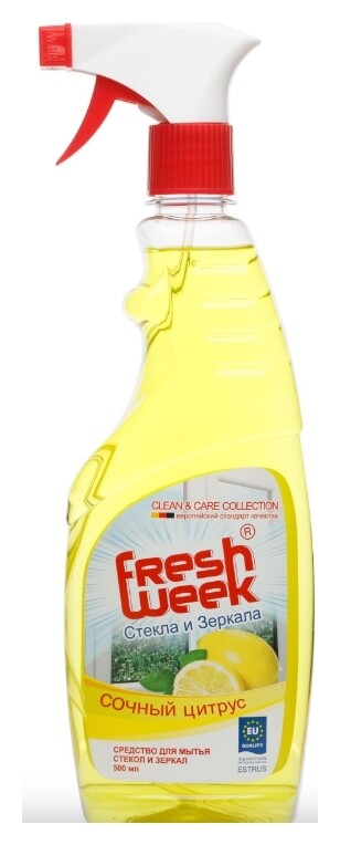 Средство для мытья стекол и зеркал Сочный цитрус  FreshWeek