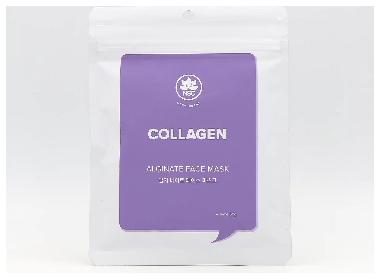 Маска для лица альгинатная Коллаген  Name Skin Care