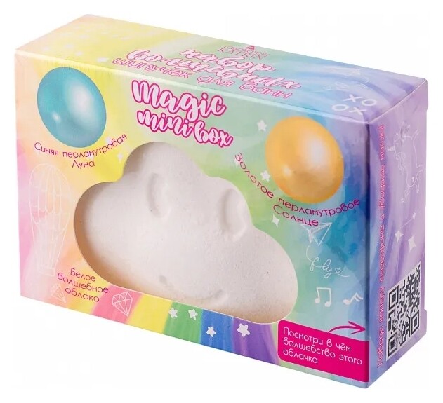 Набор шипучей соли для ванны Mini Box  Laboratory Katrin