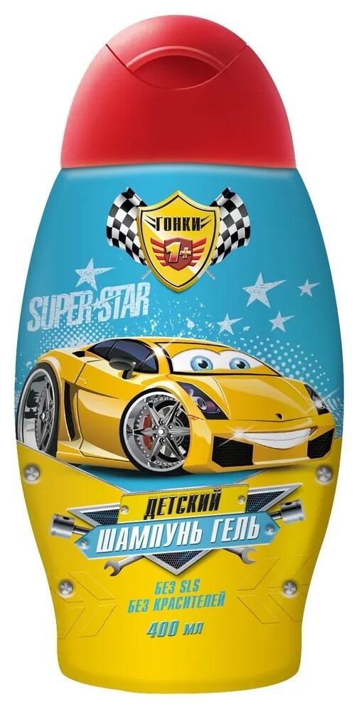 Шампунь-гель детский 2в1  Bath Racing