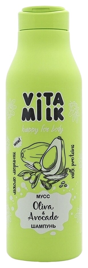 Шампунь для волос Олива и молоко  Vita&Milk
