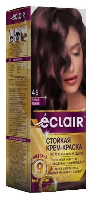 Тон 4.5 Дикая вишня  ECLAIR