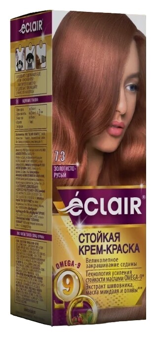 Тон 7.3 Золотисто-русый ECLAIR