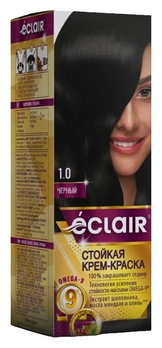 Тон 1.0 Черный  ECLAIR