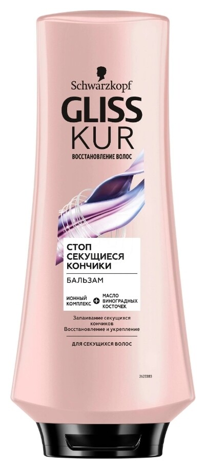 Бальзам для волос Стоп секущиеся кончики  Gliss Kur