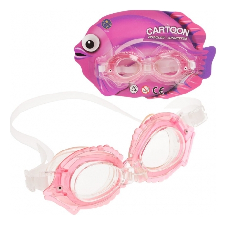 Очки для плавания детские рыбка