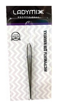Пинцет для бровей скошенный Lady Mix