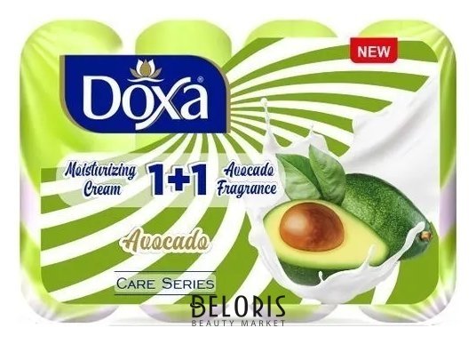 Мыло твердое 1+1 Авокадо Doxa