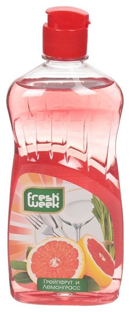Средство моющее для посуды Грейпфрут и лемонграсс  FreshWeek