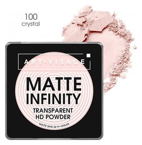 Пудра для лица финишная Matte Infinity 100 Crystal Art visage (Арт визаж)