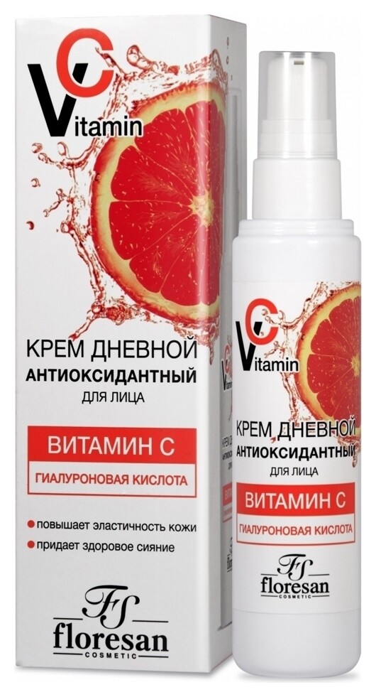 Kрем для лица дневной с витамином С  Флоресан (Floresan)