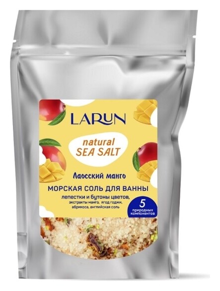 Соль для ванны Лаосский манго  Larun