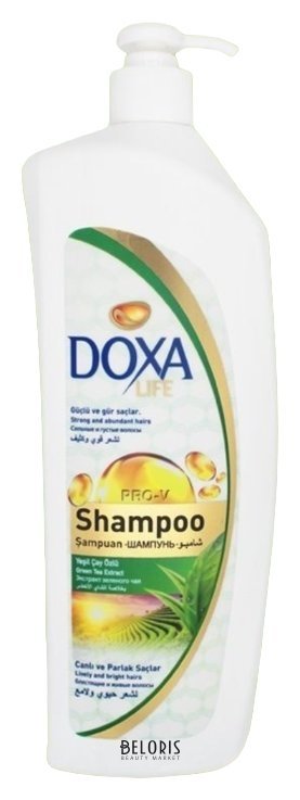 Шампунь для волос Экстракт зеленого чая Doxa Life