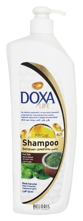 Шампунь для волос Экстракт хны Doxa Life