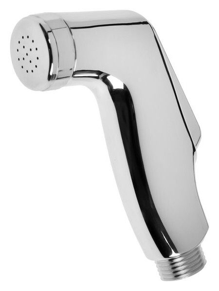 Гигиеническая лейка RMS Le11, 1 режим, пластик, цвет хром  Ростовская Мануфактура Сантехники