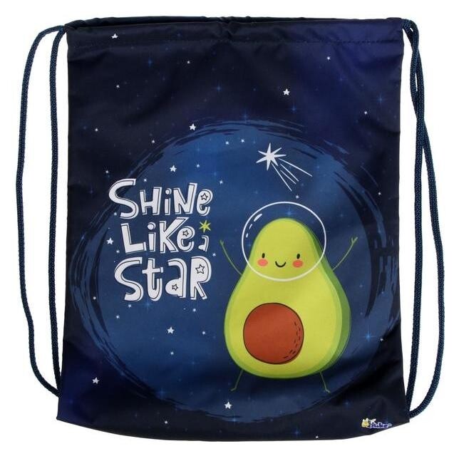 Мешок для обуви, 420 х 330 мм, "Оникс", мо-20, Avostar  Оникс