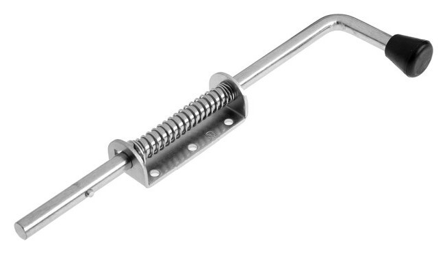 Задвижка дверная тундра зд-13, цинк, 1 шт.  Tundra