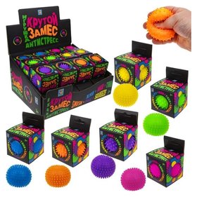 Игрушка-антистресс «Крутой замес. колючка», 5 см, 6 цветов 1 Toy
