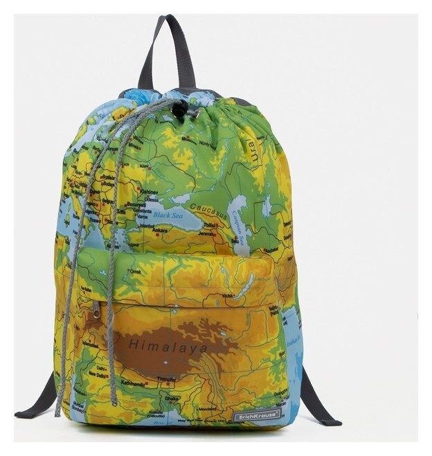Рюкзак на шнурке, цвет зеленый Erich krause