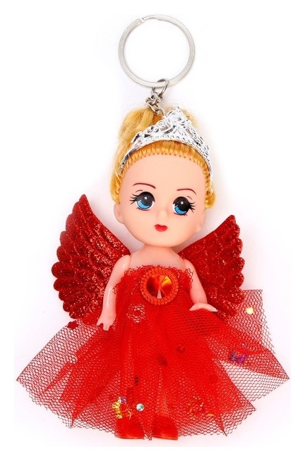 Кукла «Оля» на брелоке, с крыльями
