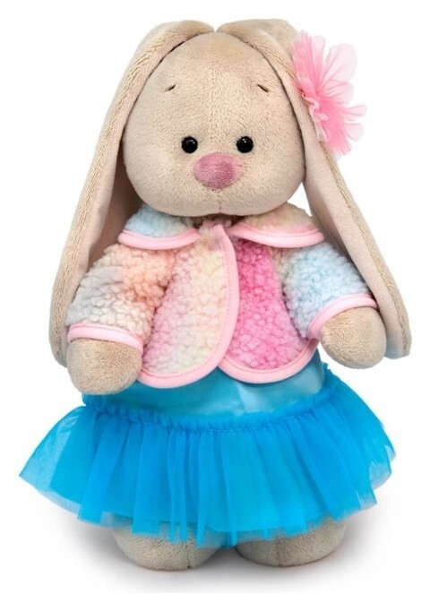 Мягкая игрушка «Зайка Ми в голубой юбке», 25 см  Зайка Ми