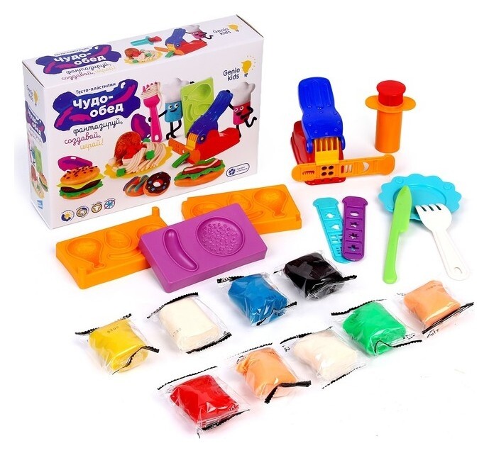 Набор для детской лепки «Чудо-обед»  Genio Kids