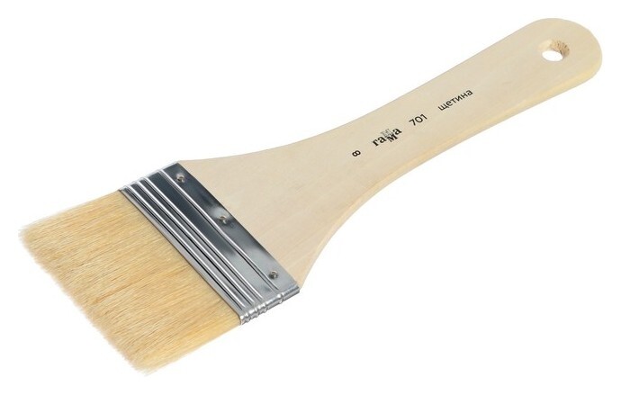 Кисть флейц щетина № 8  Гамма