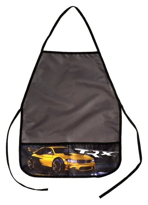 Фартук для труда, 485 х 395 мм, рост 116-146, ТПК пчелка, фдт-5, Yellow CAR  Пчелка