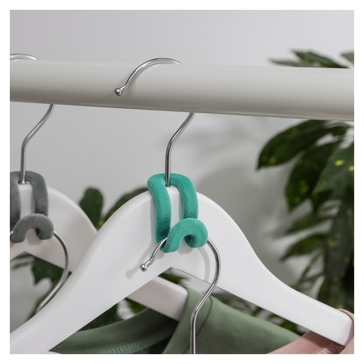 Набор крючков для вешалок, 10 шт, 5×3×3,4 см  