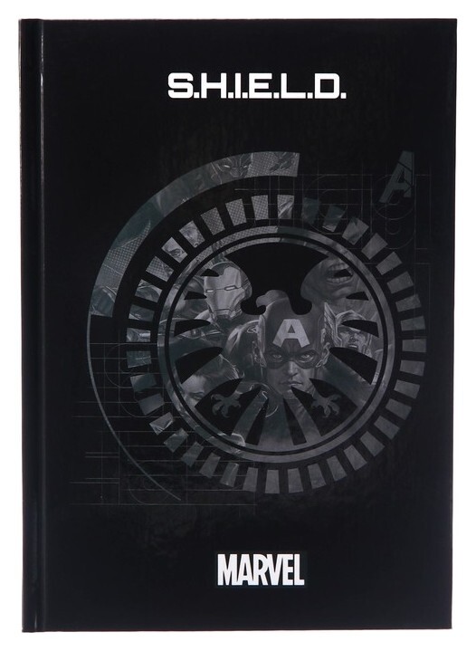 Ежедневник А5, 80 листов "Marvel", мстители  Marvel Comics