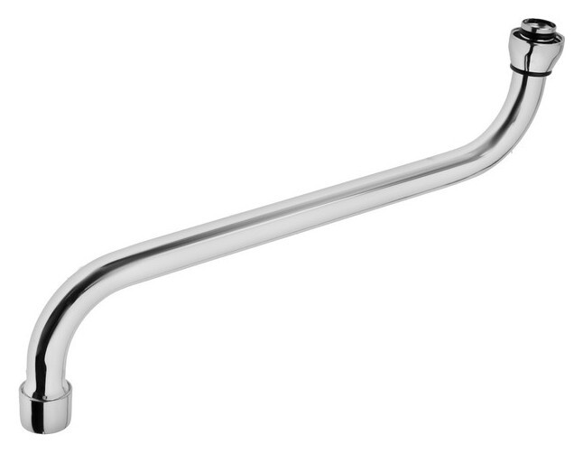 Излив для смесителя Istok Life Standard 0402.115, S-образный, 320 мм, хром Istok life