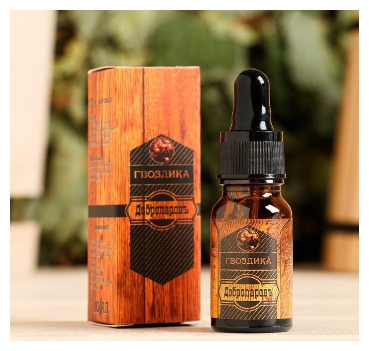 Аромамасло 100%"Гвоздика", удобный дозатор, 10мл,"добропаровъ" Добропаровъ