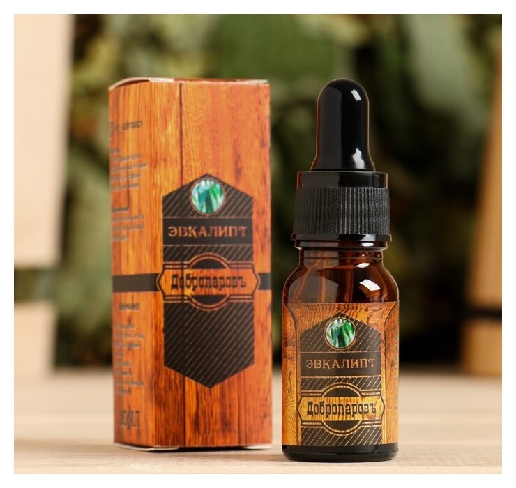Аромамасло 100%"Эвкалипт", удобный дозатор, 10мл,"добропаровъ"  Добропаровъ
