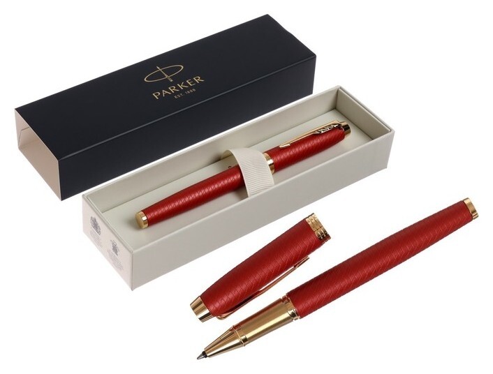 Ручка-роллер Parker Im Premium Red GT, красная, подар/уп 2143647 Parker