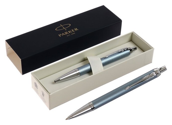 Ручка шариковая Parker Im Premium Blue Grey CT, син, подар/уп 2143645  Parker