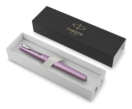 Ручка-роллер Parker Vector XL Lilac, тонкая 0.8мм, подар/уп 2159778  Parker