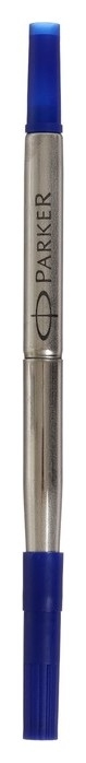

Стержень для ручки-роллера Parker Cartridge Quink, синий, тонкий 0.5мм, 1950322