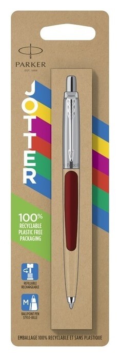 Ручка шариковая Parker Jotter Originals Red, синяя, блистер 2096857  Parker