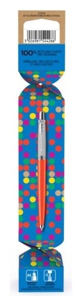 Ручка шариковая Parker Jotter Originals Cracker RED Vermilion 1.0, подар/уп в виде конфеты  Parker