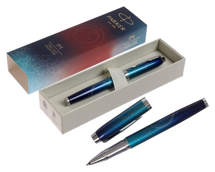 Ручка роллер Parker Im The Last Frontier Se Submerge CT, синяя, подар/уп 2152860  Parker