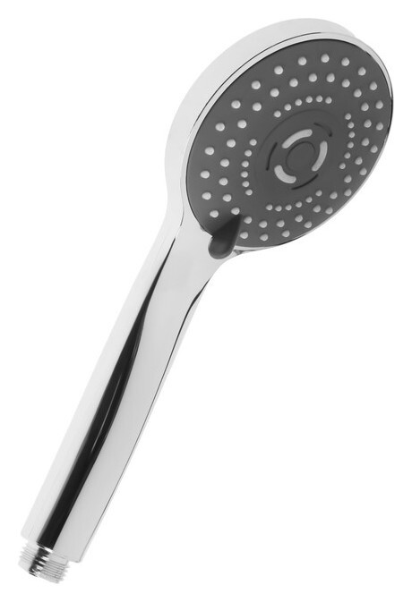 Душевая лейка Aqualine, 3 режима, хром, блистер Aqualink