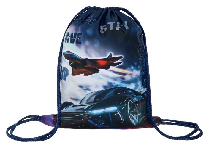 Мешок для обуви, 420 х 330 мм, "Оникс", мо-20,"автоэкшен"  Оникс