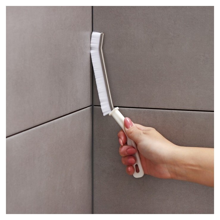 Щётка для очистки узких мест доляна, 23×2 см, цвет белый  Доляна