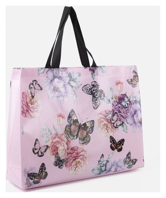 Сумка без молнии, розовый  