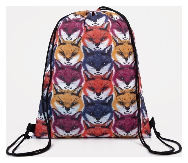 Мешок для обуви на шнурке, цвет фиолетовый  