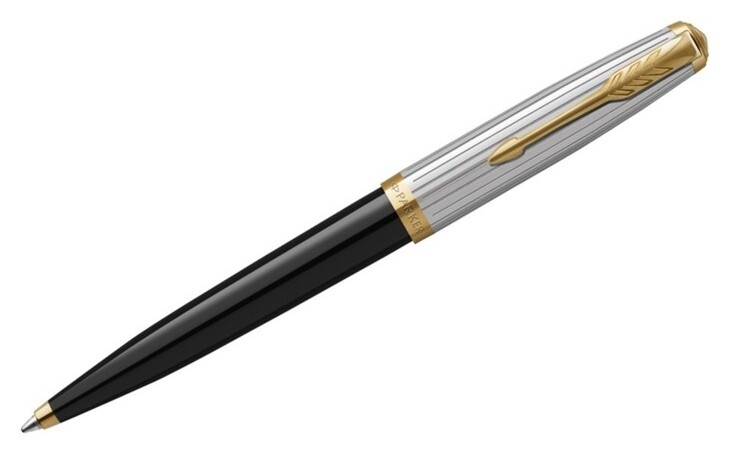 Ручка шариковая Parker 51 Premium Black GT, черная, подар/уп 2169062 Parker